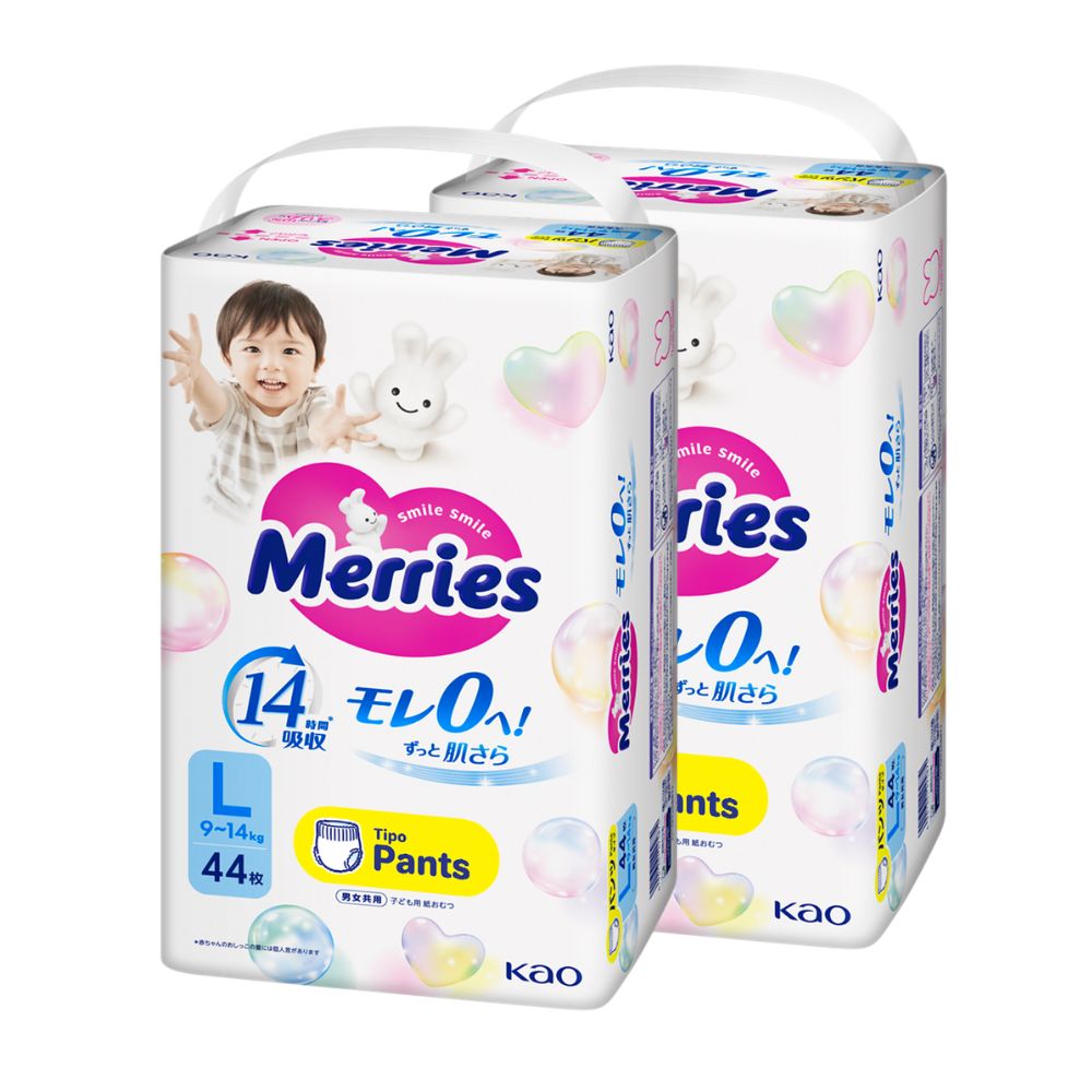 Merries Pants Super Jumbo L 44x2 Pcs 320310