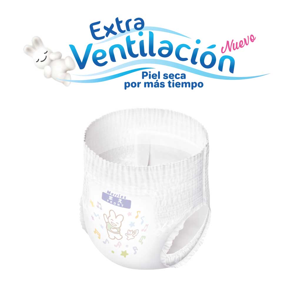 Pañales Merries Pants "L" 44x3 Super Jumbo (320310)
